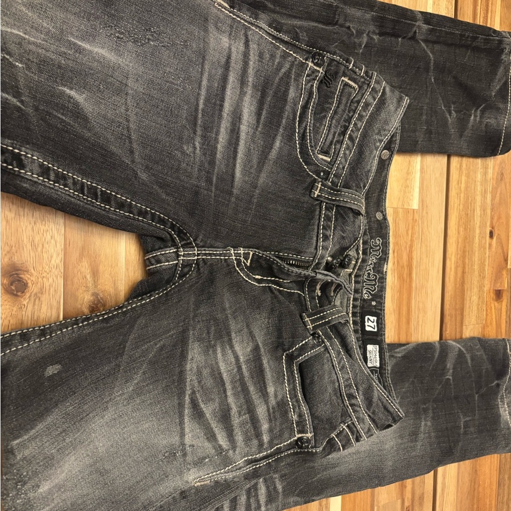 Stylish Black Denim Jeans